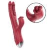 Vibrador de Ponto G e clitóris Duplo - Recarregável - Dedilhar / Vem cá - 25,3 x 4,0cm - Twin-Vibe