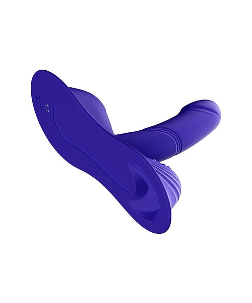 Vibrador de Cadeira com Ponto G - 9 modos de vibração com Dedilhar / Tapping - 22,4 x 9,2cm - Controle à Longa Distância via App - Imagem 3