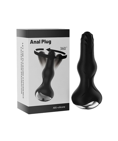Plug Anal com Vibrador e Rotação - 11,6 x 4,4cm - Controle via APP À Longa Distância - Imagem 8