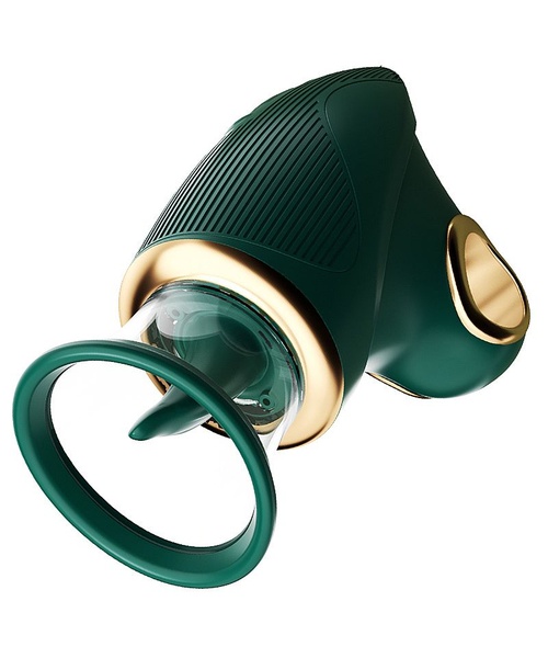 Vibrador com Formato de Pistola / com Sucção e Estimulação de Língua