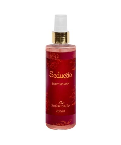 Sedução Body Splash Corporal com Notas Amadeiradas e Florais em uma Fragrância Marcante e Irresistível - 200ml - Sofisticatto