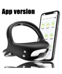 Anel Duplo Vibratório Recarregável em Silicone -10 Modos de Vibração - Youvibe