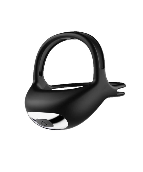 Anel Duplo Vibratório Recarregável em Silicone -10 Modos de Vibração - Youvibe - Imagem 2