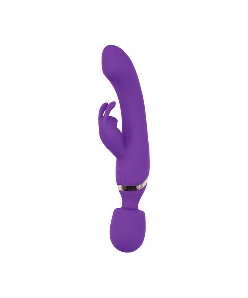 Vibrador Varinha Mágica Dupla 2 em 1 Recarregável com 10 Modos de Vibração - Imagem 5