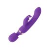 Vibrador Varinha Mágica Dupla 2 em 1 Recarregável com 10 Modos de Vibração