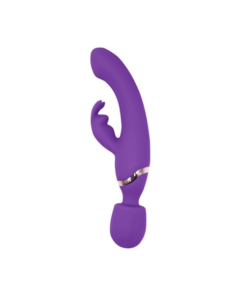 Vibrador Varinha Mágica Dupla 2 em 1 Recarregável com 10 Modos de Vibração - Imagem 3