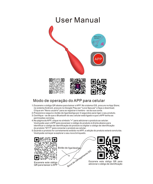 Vibrador Duplo de Ponto G e Clitóris com Controle por Aplicativo e 10 Modos de Vibração - Imagem 3