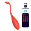 Vibrador Duplo de Ponto G e Clitóris com Controle por Aplicativo e 10 Modos de Vibração