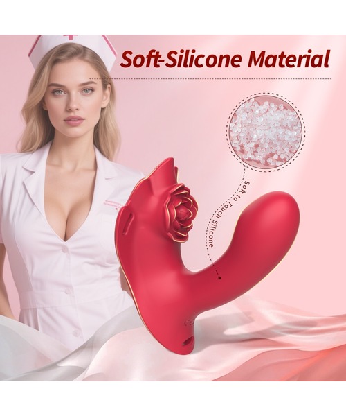 Vibrador Duplo com Estimulador Clitoriano e Controle por Aplicativo – 9 Modos de Vibração - Imagem 8