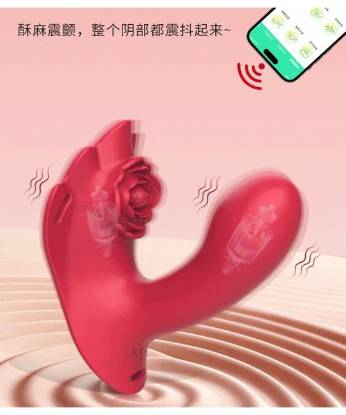 Vibrador Duplo com Estimulador Clitoriano e Controle por Aplicativo – 9 Modos de Vibração - Imagem 26