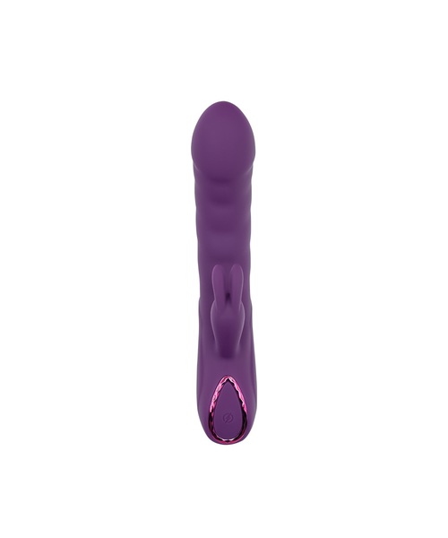 Vibrador Rabbit Ponto G com Estimulador Clitoriano, 2 Motores e 10 Modos de Vibração – Roxo - Imagem 6