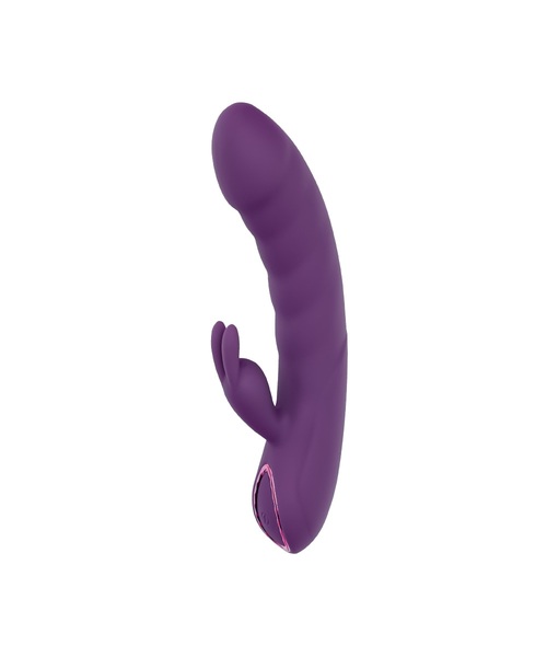 Vibrador Rabbit Ponto G com Estimulador Clitoriano, 2 Motores e 10 Modos de Vibração – Roxo - Imagem 3