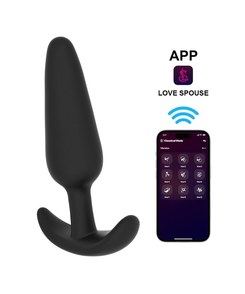 Plug Anal Vibratório em Silicone com Controle por Aplicativo – 9 Modos de Vibração - Imagem 7