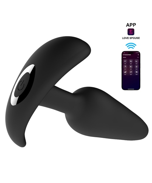 Plug Anal Vibratório em Silicone com Controle por Aplicativo – 9 Modos de Vibração - Imagem 9