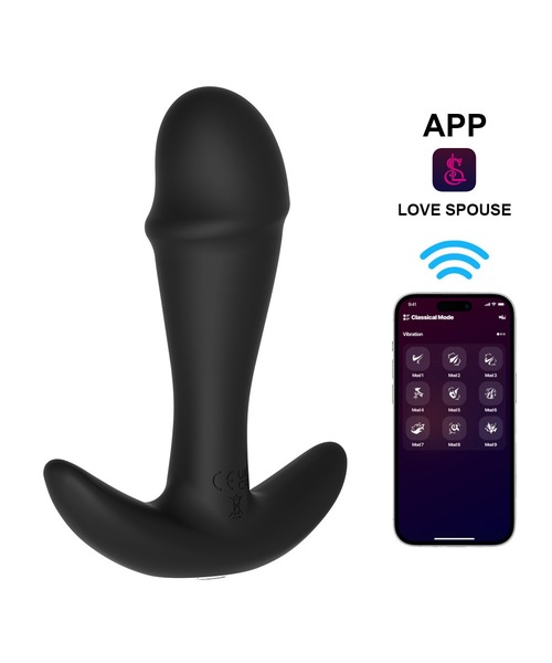 Plug Anal Vibratório em Silicone com Controle por Aplicativo – 9 Modos de Vibração - Imagem 10