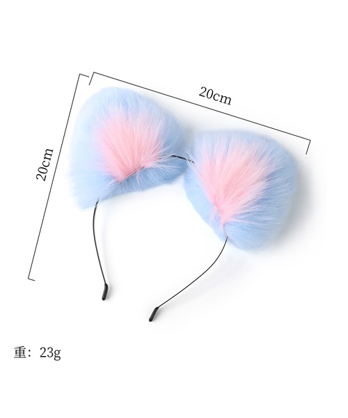 Kit Fantasia de Gatinha com Tiara de Orelhas, Coleira Ajustável e Cauda de Pelúcia – 3 Peças - Imagem 10