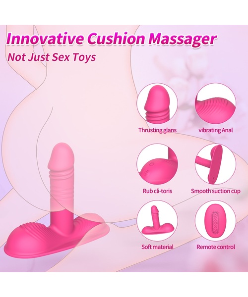 Vibrador com Movimento Vai e Vem, Estimulador Clitoriano e Controle por Aplicativo – 13 Modos de Funcionamento - Imagem 4