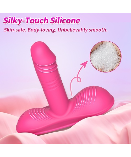 Vibrador com Movimento Vai e Vem, Estimulador Clitoriano e Controle por Aplicativo – 13 Modos de Funcionamento - Imagem 9