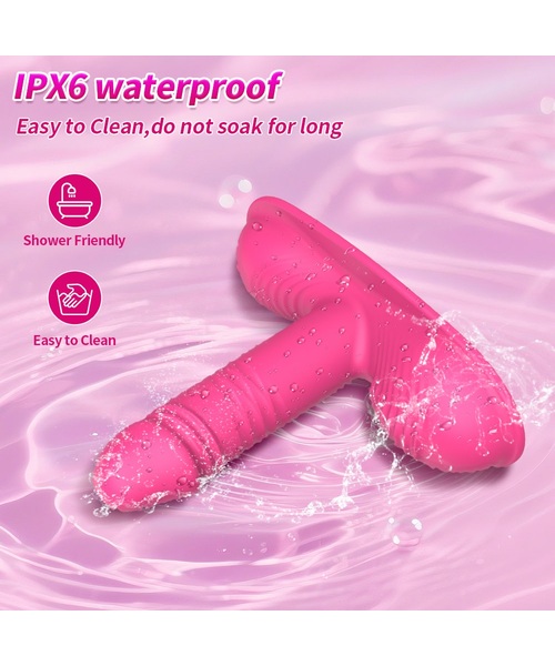 Vibrador com Movimento Vai e Vem, Estimulador Clitoriano e Controle por Aplicativo – 13 Modos de Funcionamento - Imagem 11