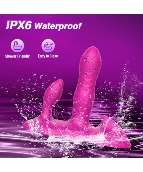 Vibrador com Movimento Vai e Vem, Estimulador Clitoriano e Controle por Aplicativo – 20 Modos de Funcionamento - Imagem 9