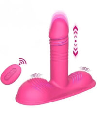 Vibrador com Movimento Vai e Vem, Estimulador Clitoriano e Controle por Aplicativo – 13 Modos de Funcionamento