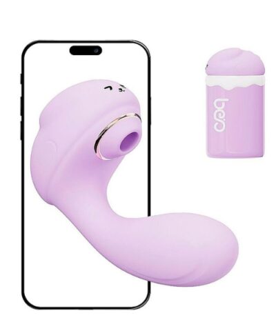 Vibrador de Ponto G e Clitóris / Pulsação com Case - Beo - App - SI