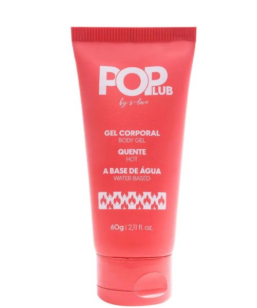 Lubrificante Hot Aquece Pop Lub 60g Sensual Love